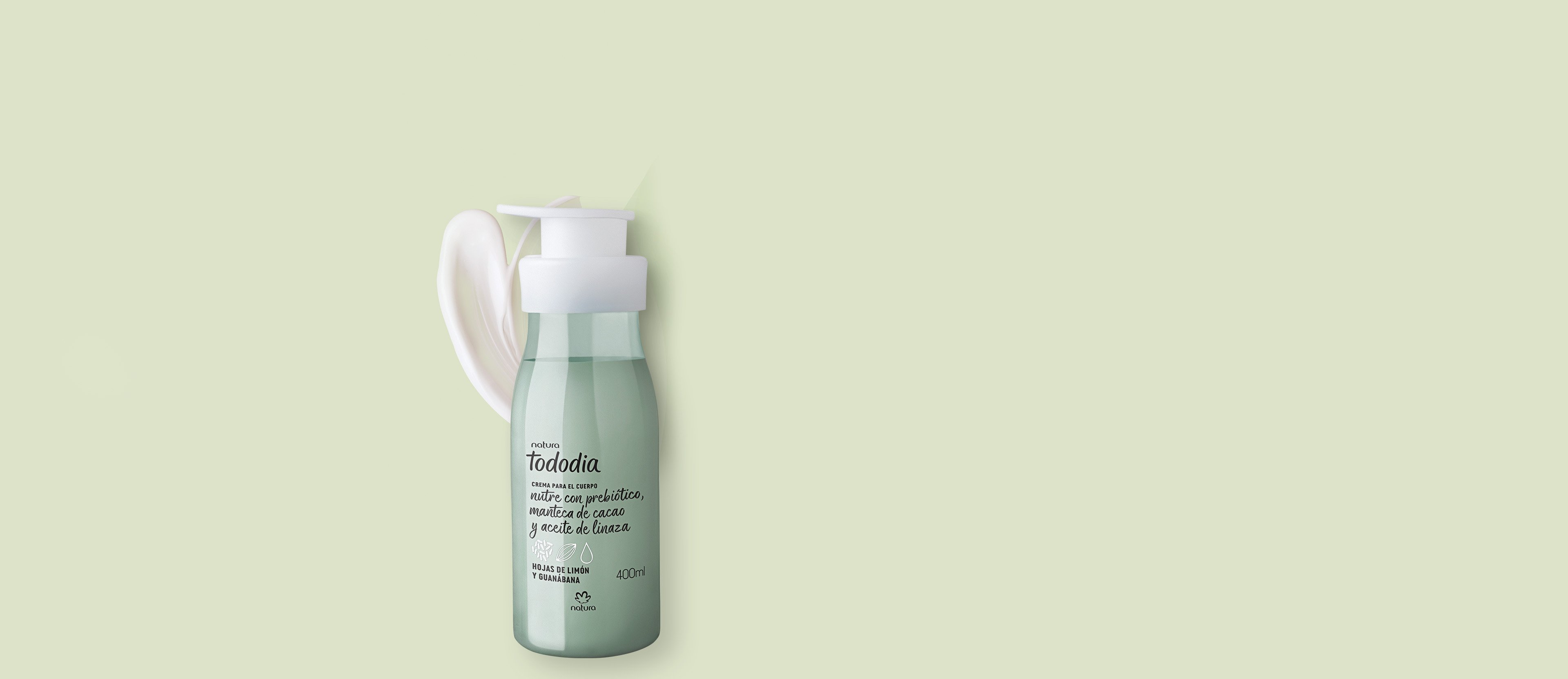 Crema nutritiva para cuerpo Hojas de Limón y Guanábana