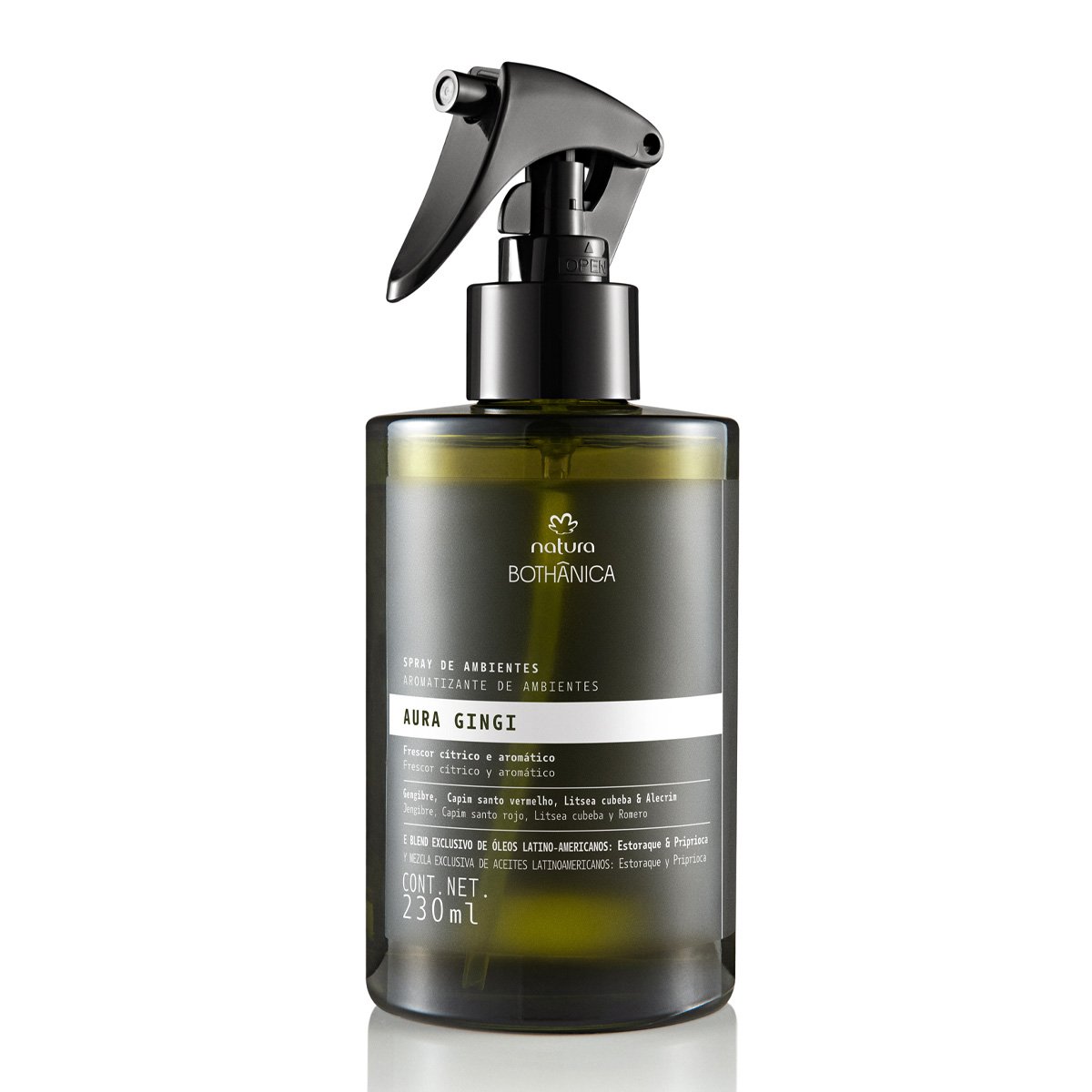 Spray de ambientes Bothanica Aura gingi