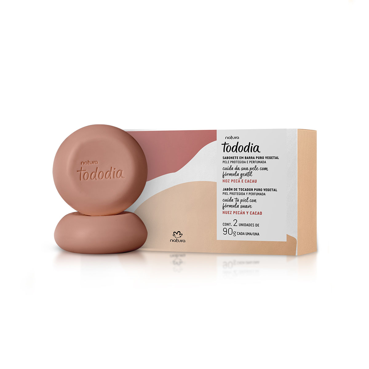 Jabón en Barra Tododia Nuez Pecán y Cacao