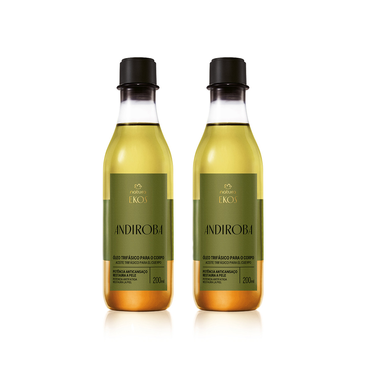 Kit Duo Aceite Trifásico Ekos Andiroba