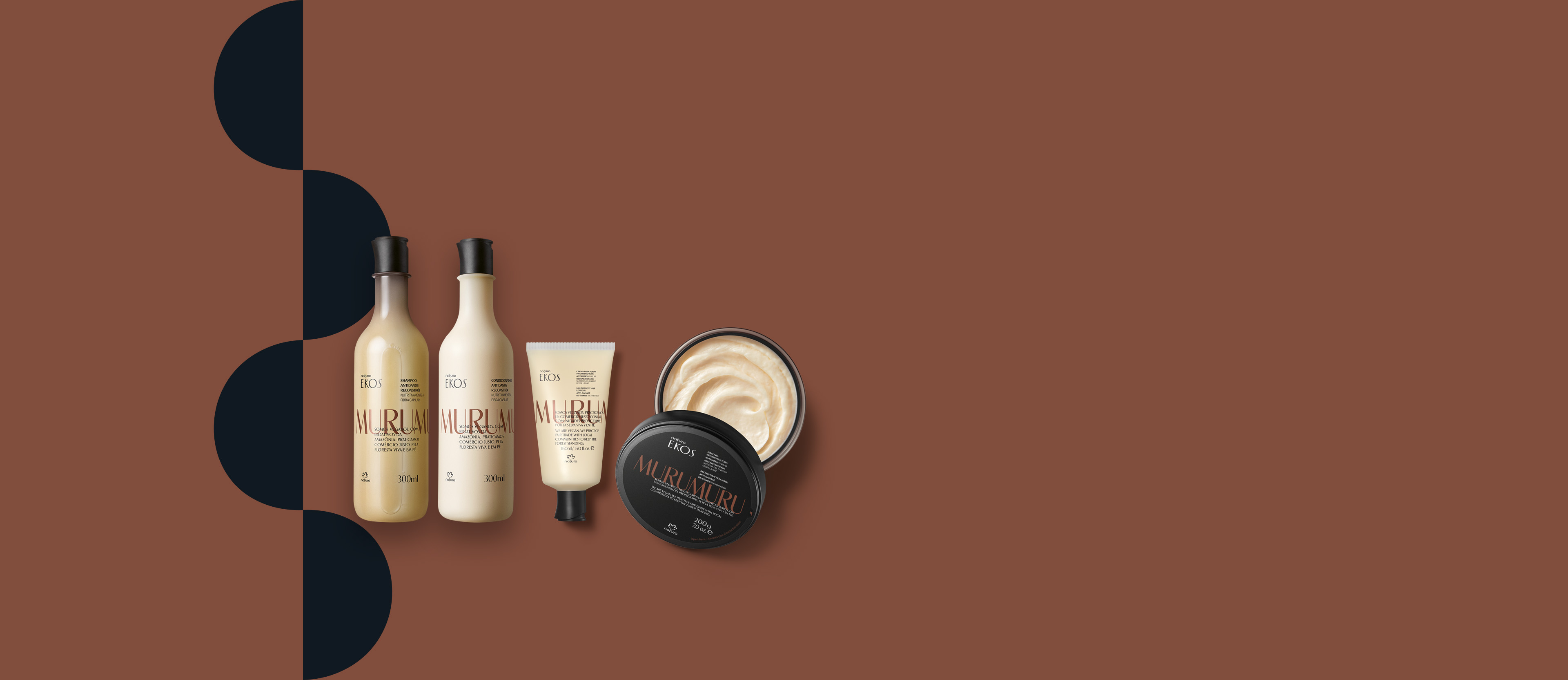 Kit Ekos Murumuru rutina antidaños