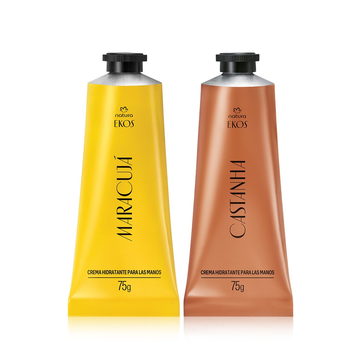 Regalo Madres Ekos d&uacute;o manos (1 crema casta&ntilde;a + 1 crema maracuy&aacute;)