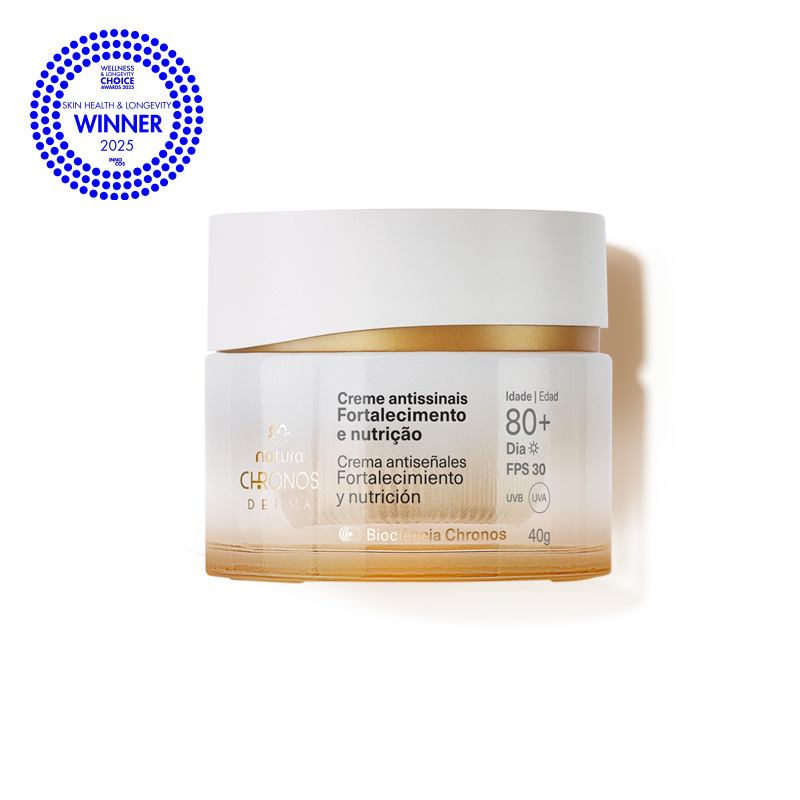 Crema antiseñales Fortalecimiento y nutrición Chronos 80+ día