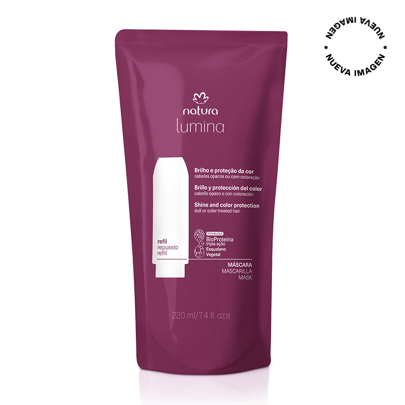 Máscara de blindaje Lumina Brillo y protección del color - 220 ml