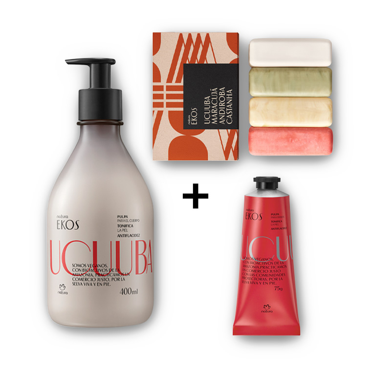 Kit Rutina Antiflacidez Ucuuba Ekos