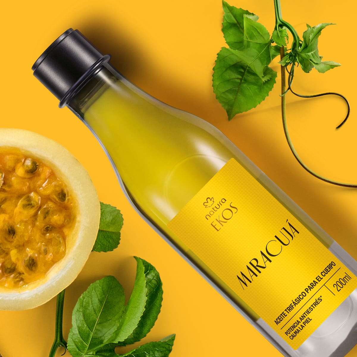 Aceite Trifásico Corporal Ekos Maracuyá
