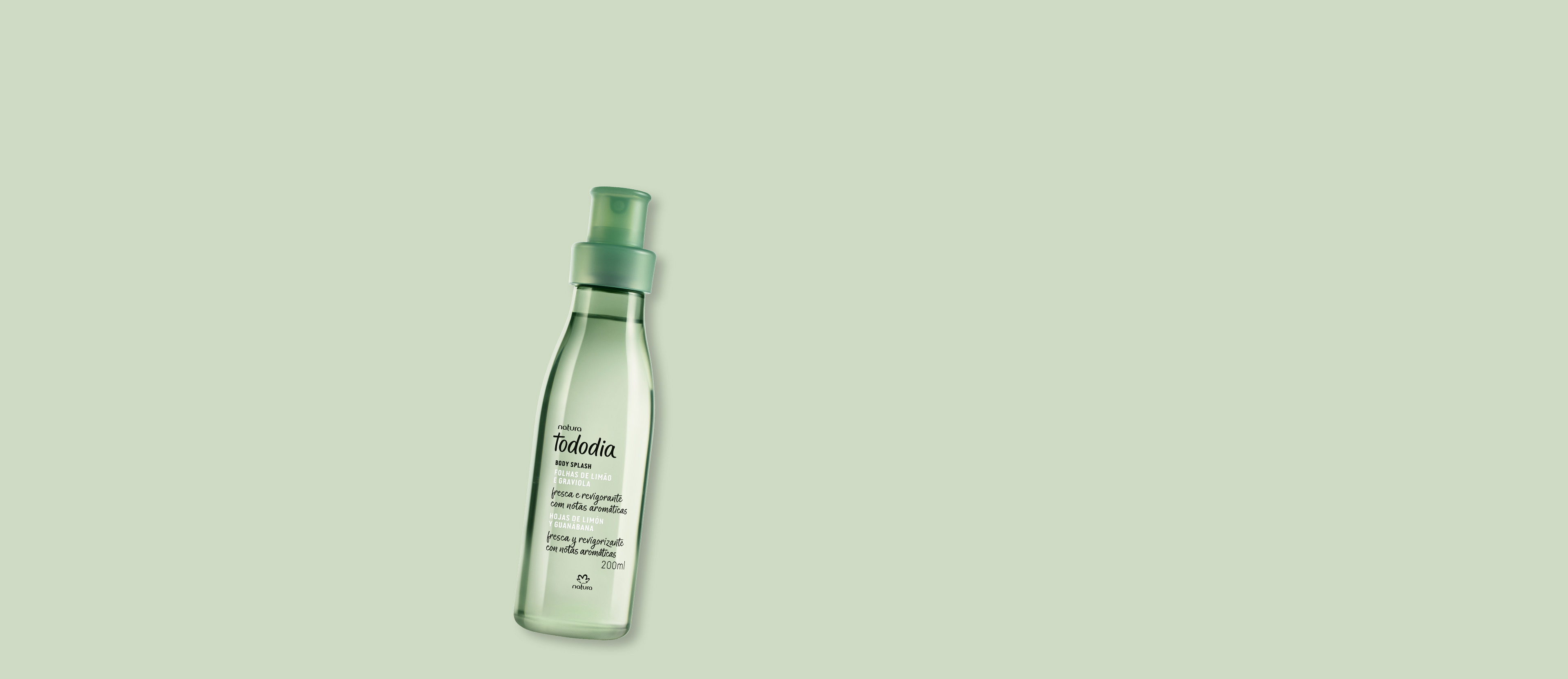 Body splash Hojas de Limon y Guanaban Tododia 200ml