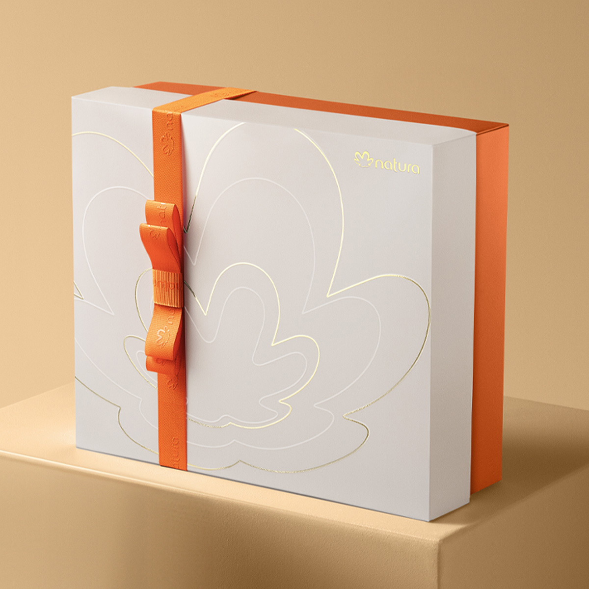 Caja de regalo con lazo