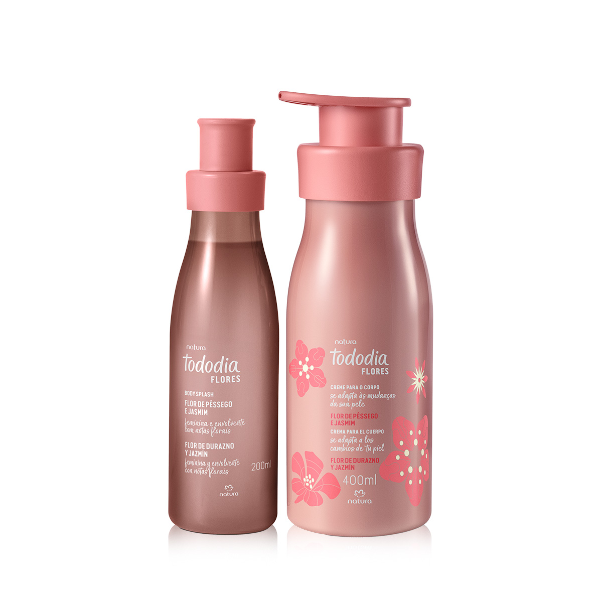 Regalo Madres Flor de Durazno y Jazm&iacute;n (1 crema corporal + 1 body splash)