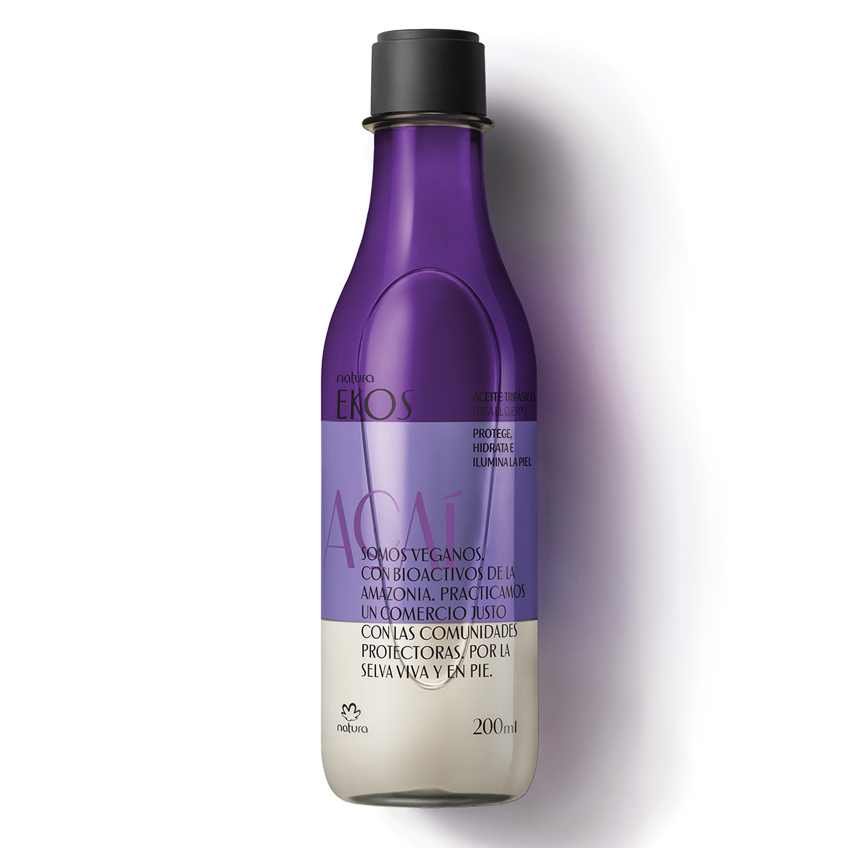 Aceite trifásico corporal Ekos Açaí