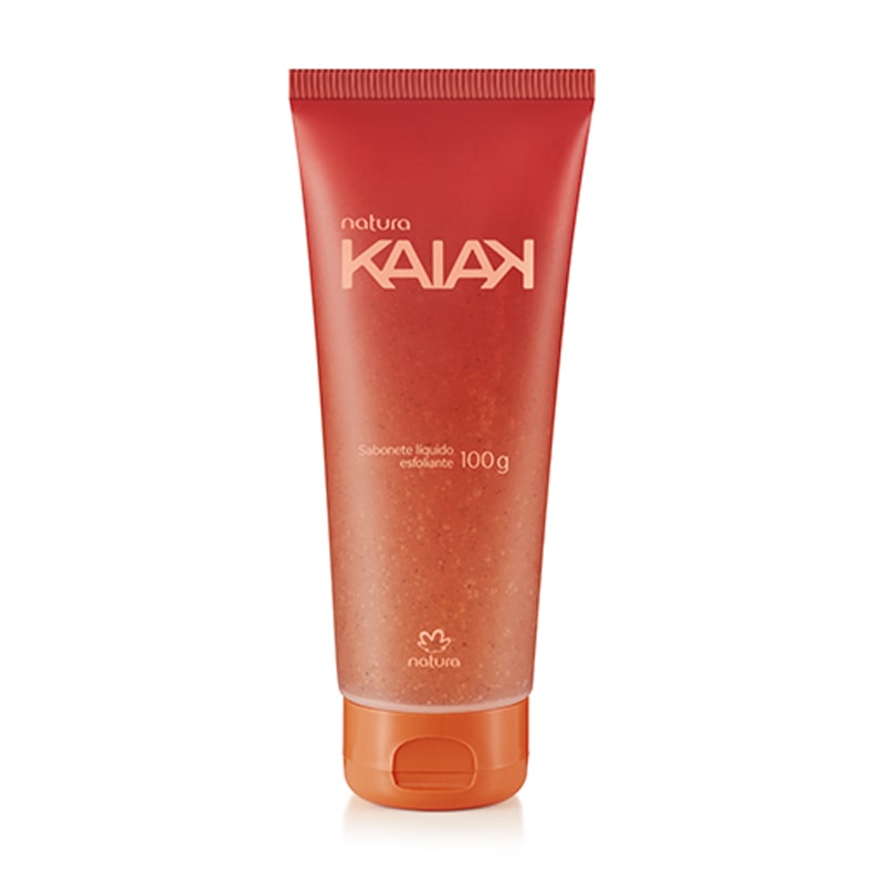 Jabón líquido exfoliante corporal Kaiak femenino - 100g