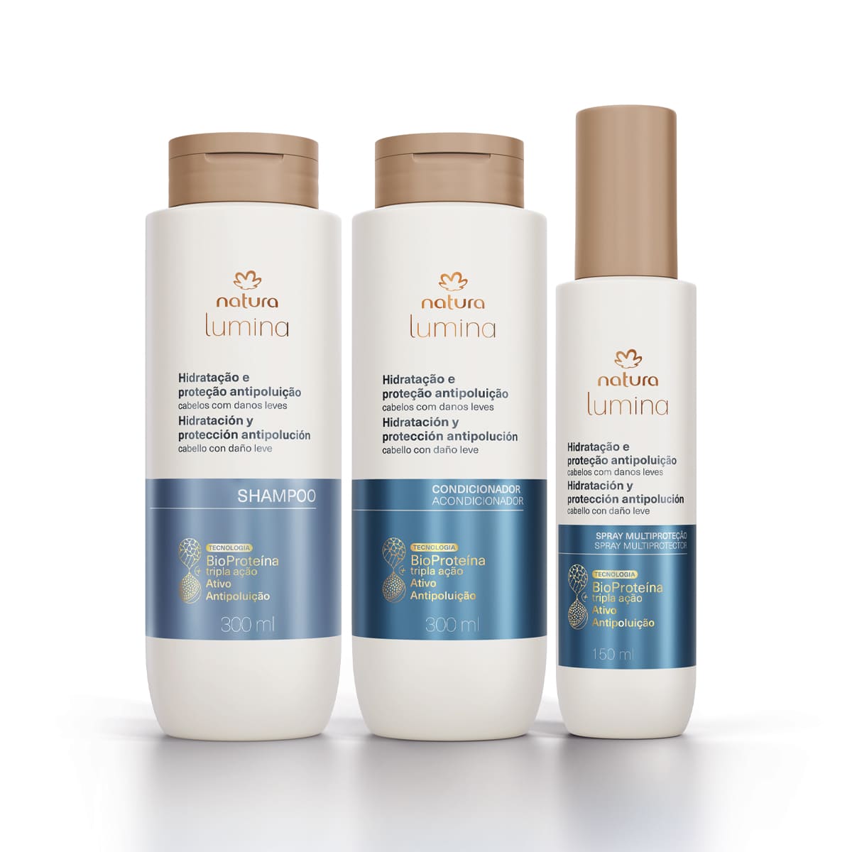 Kit Completo Lumina Hidratación y Protección Atipolución