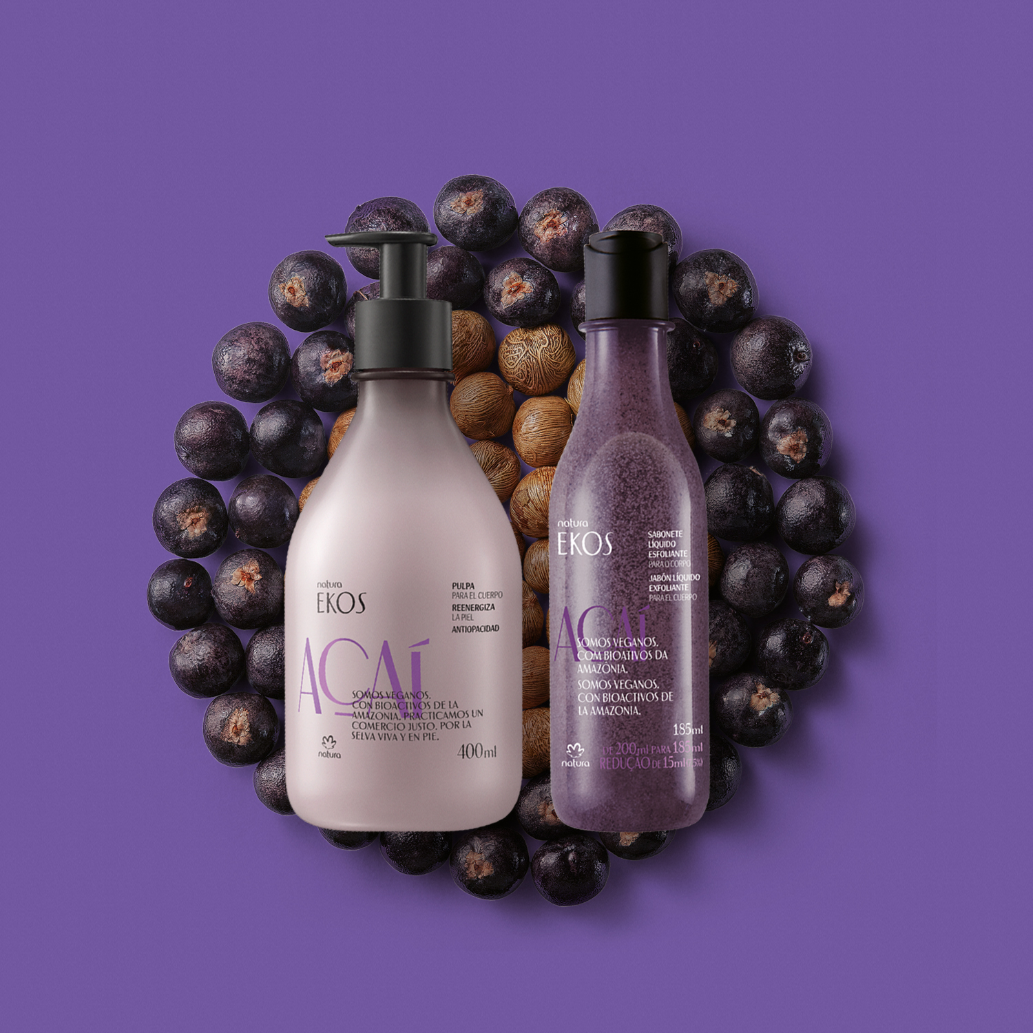 Kit Antioxidante Ekos Açaí