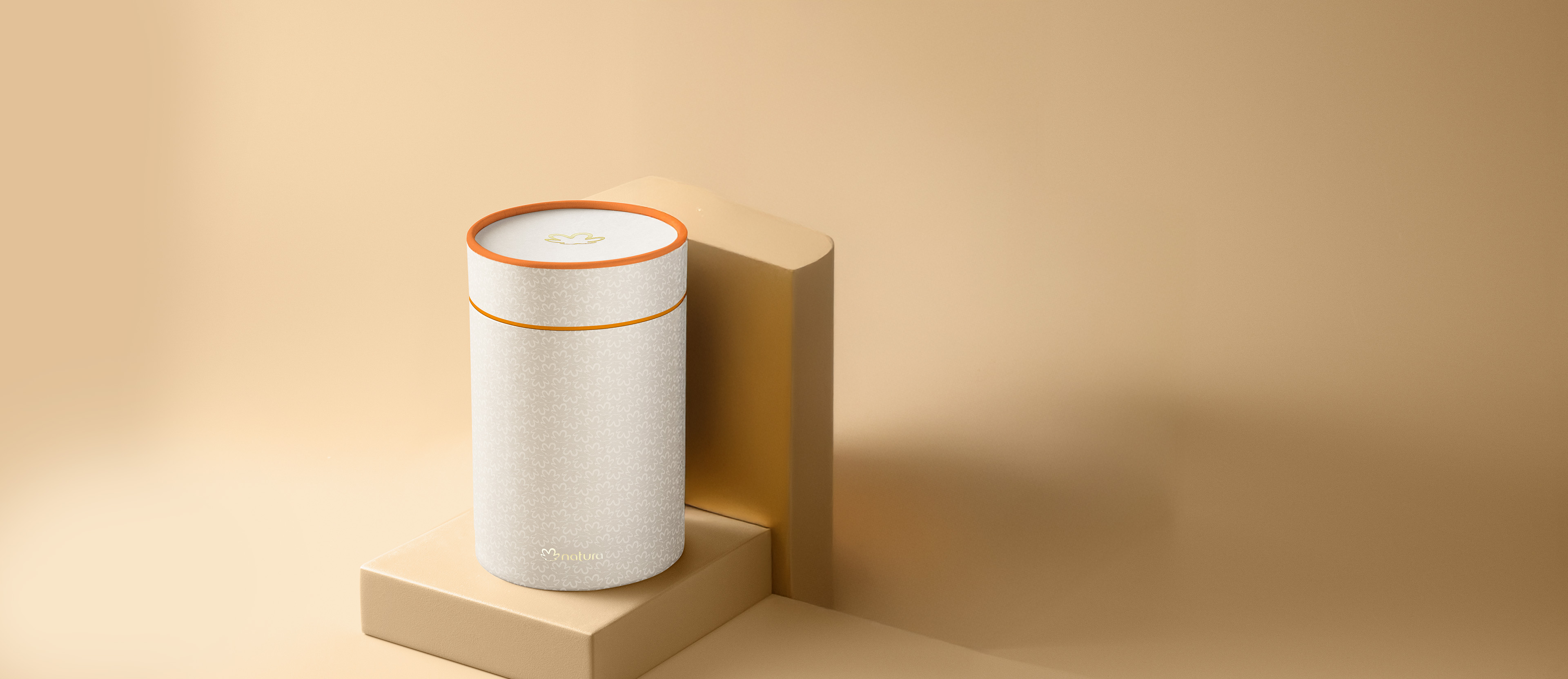 Caja de regalo redonda