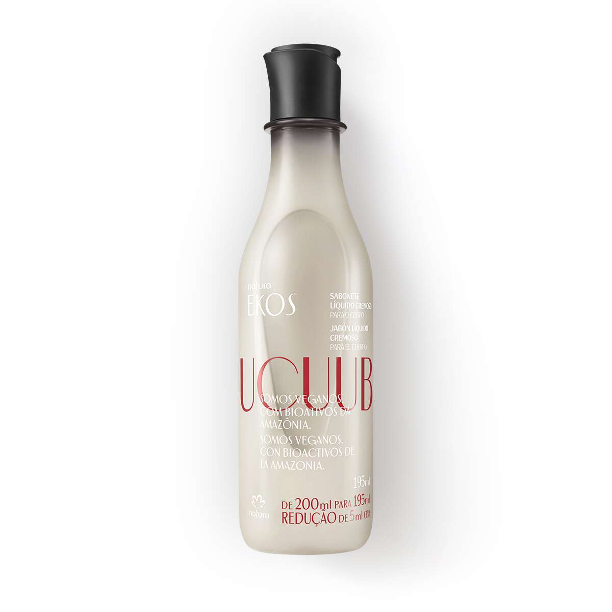 Jabon Liquido cremoso Ucuuba Ekos 195ml