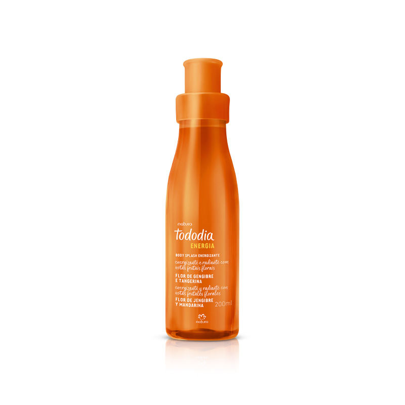 Body Splash Tododia Flor de jengibre y Mandarina - 200 ml