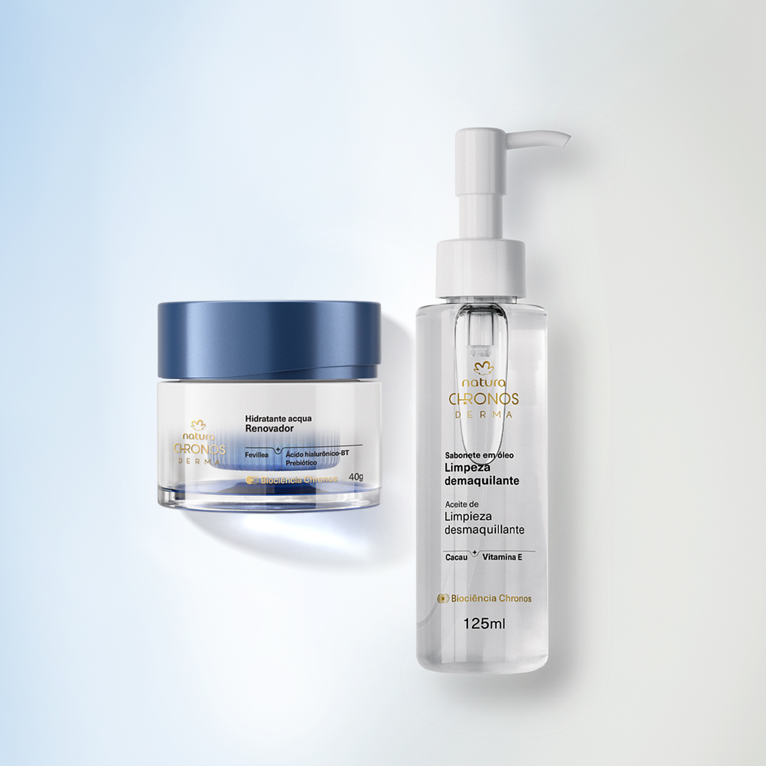 Kit Chronos Derma Hidratación Óleo y Acqua