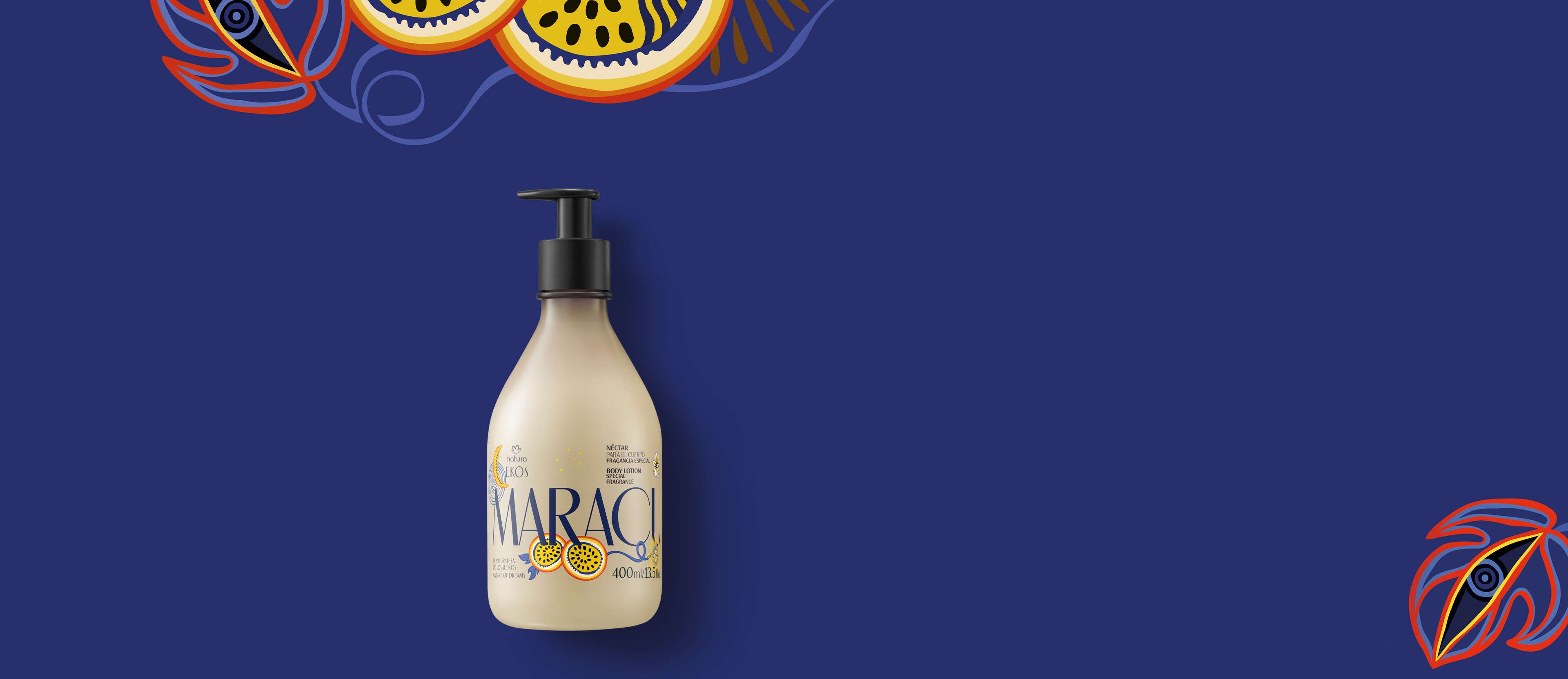 Hidratante corporal Ekos Maracuyá Naturaleza de los sueños