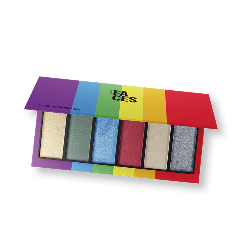 Paleta de sombras Faces - 4,2 g