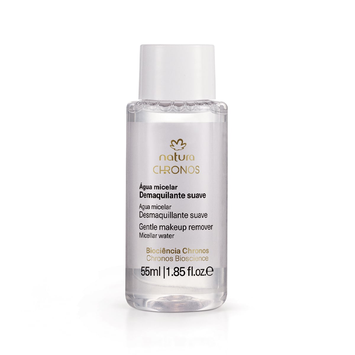 Mini agua micelar desmaquillante suave Chronos - 55 ml