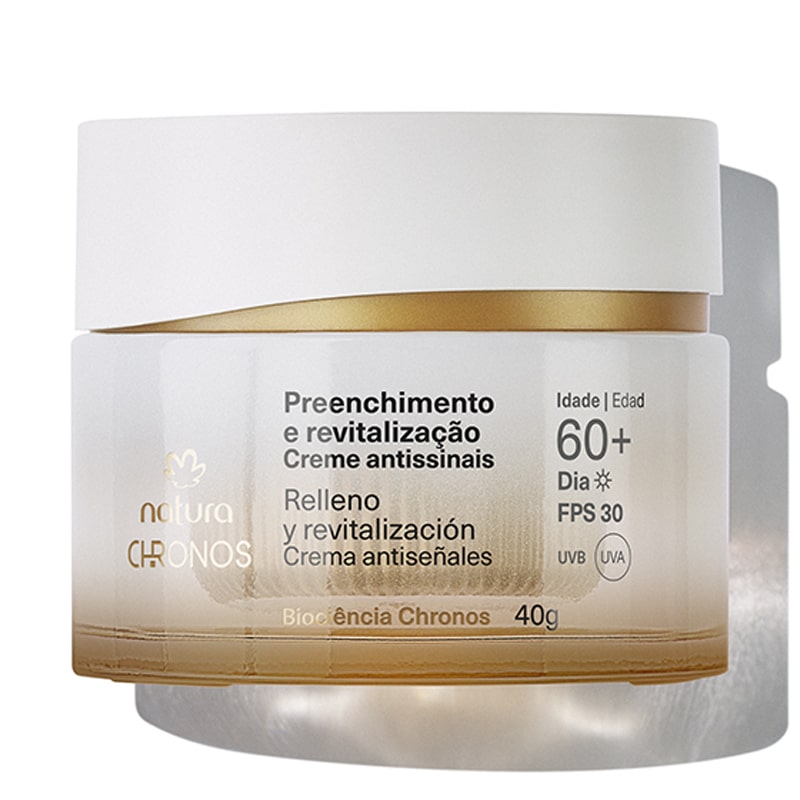 Crema antiseñales​ Relleno y revitalización ​ Chronos 60+ día - 40 g