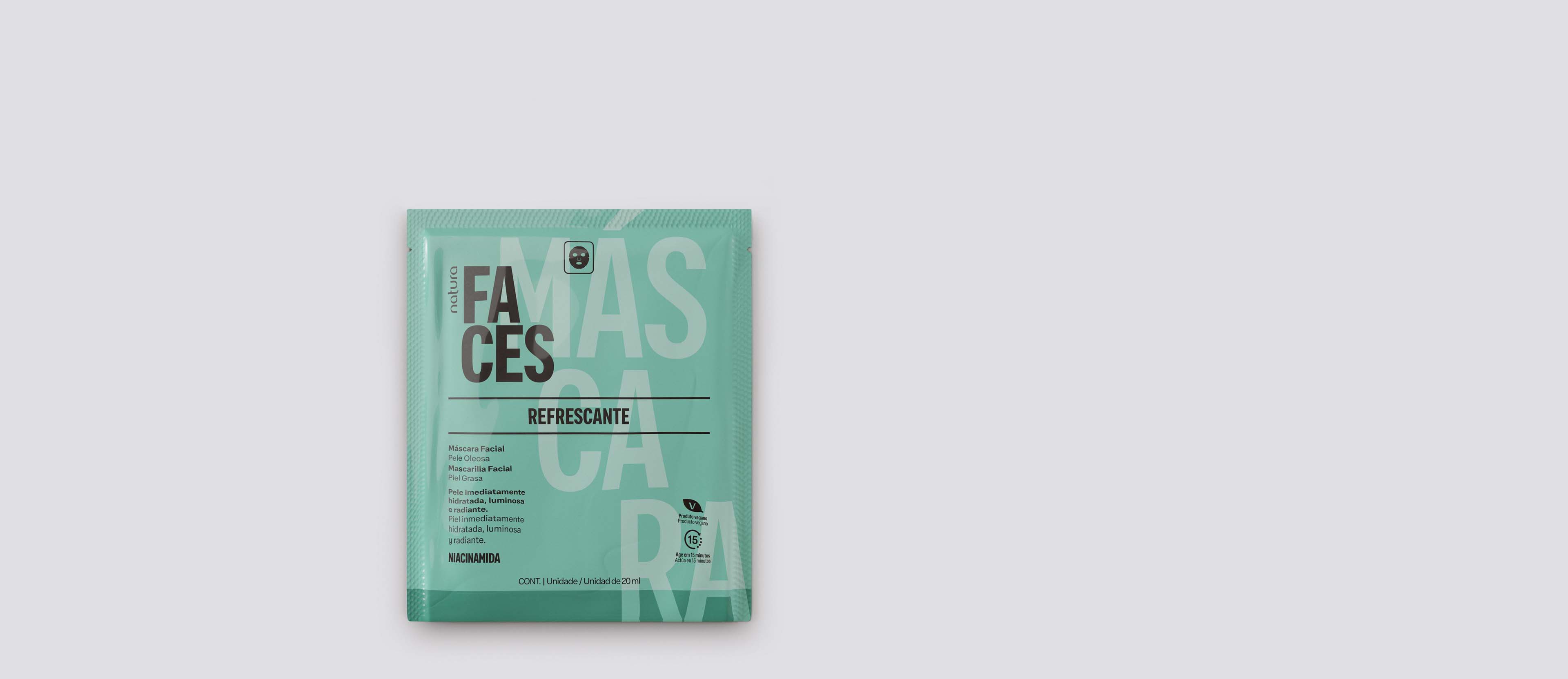 Máscara hidratante Faces