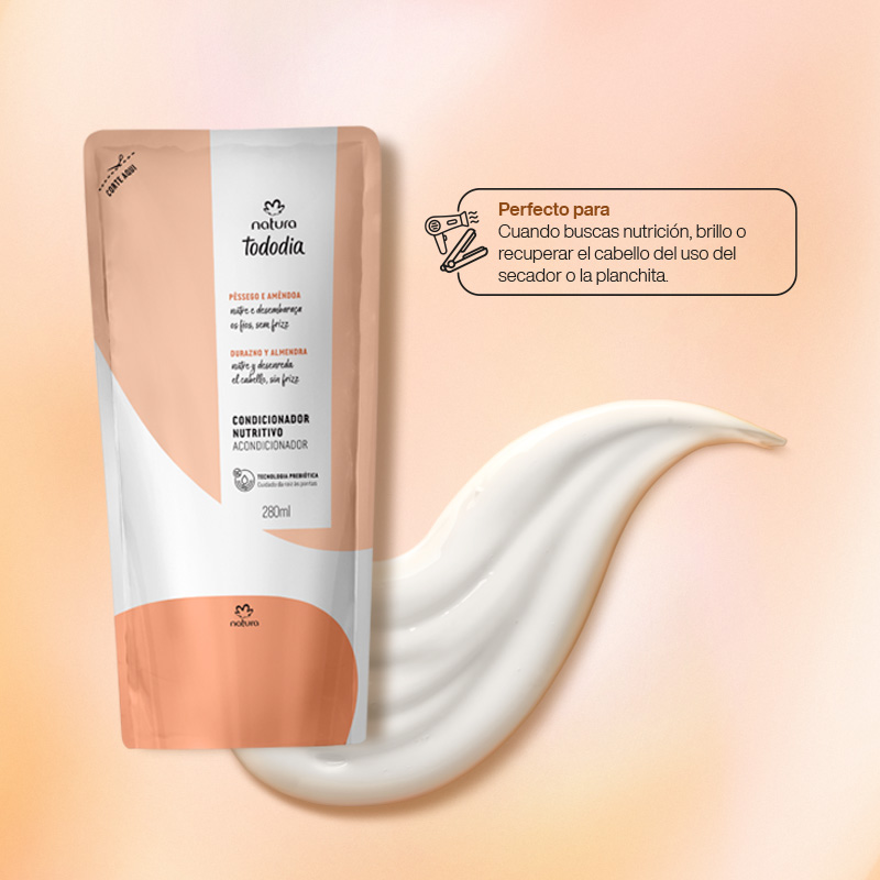 Acondicionador nutritivo Tododia Durazno y Almendras