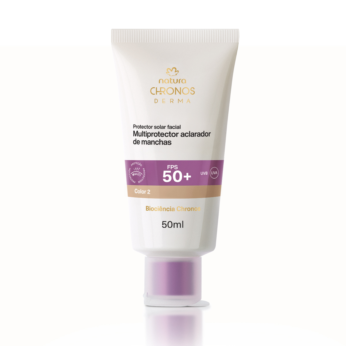 Protector Solar Facial Multiprotector Aclarador FPS 50+ 50 ml