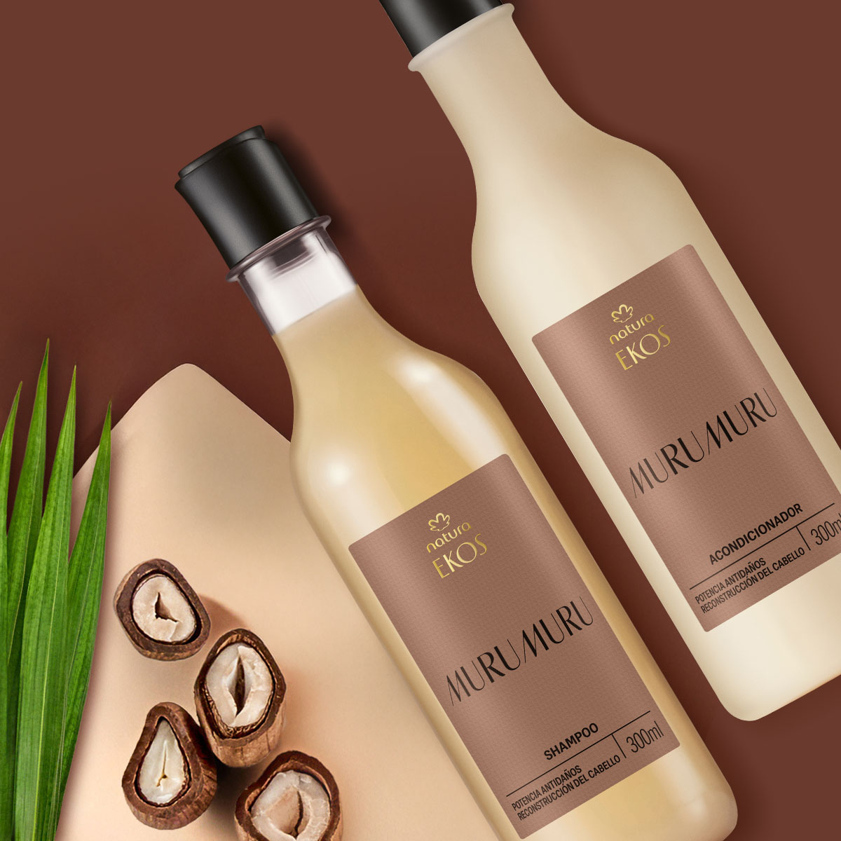 Kit Shampoo y Acondicionador Ekos Murumuru