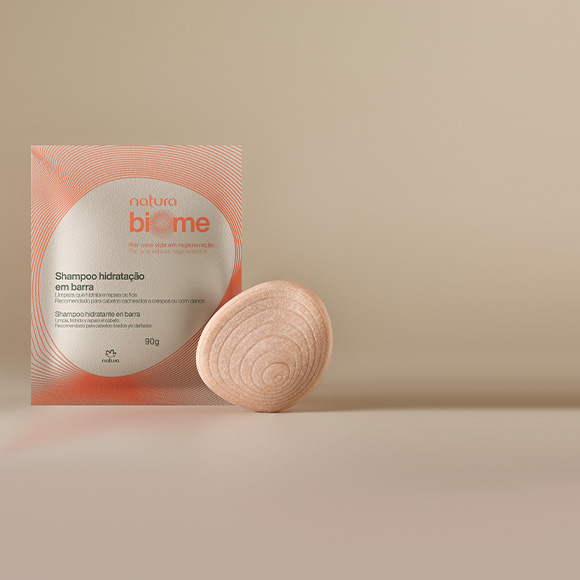 Biōme shampoo hidratante en barra
