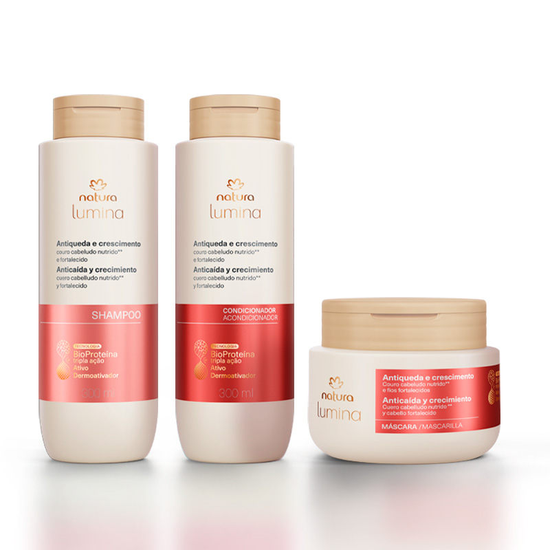 Kit tratamiento anticaída completo Lumina