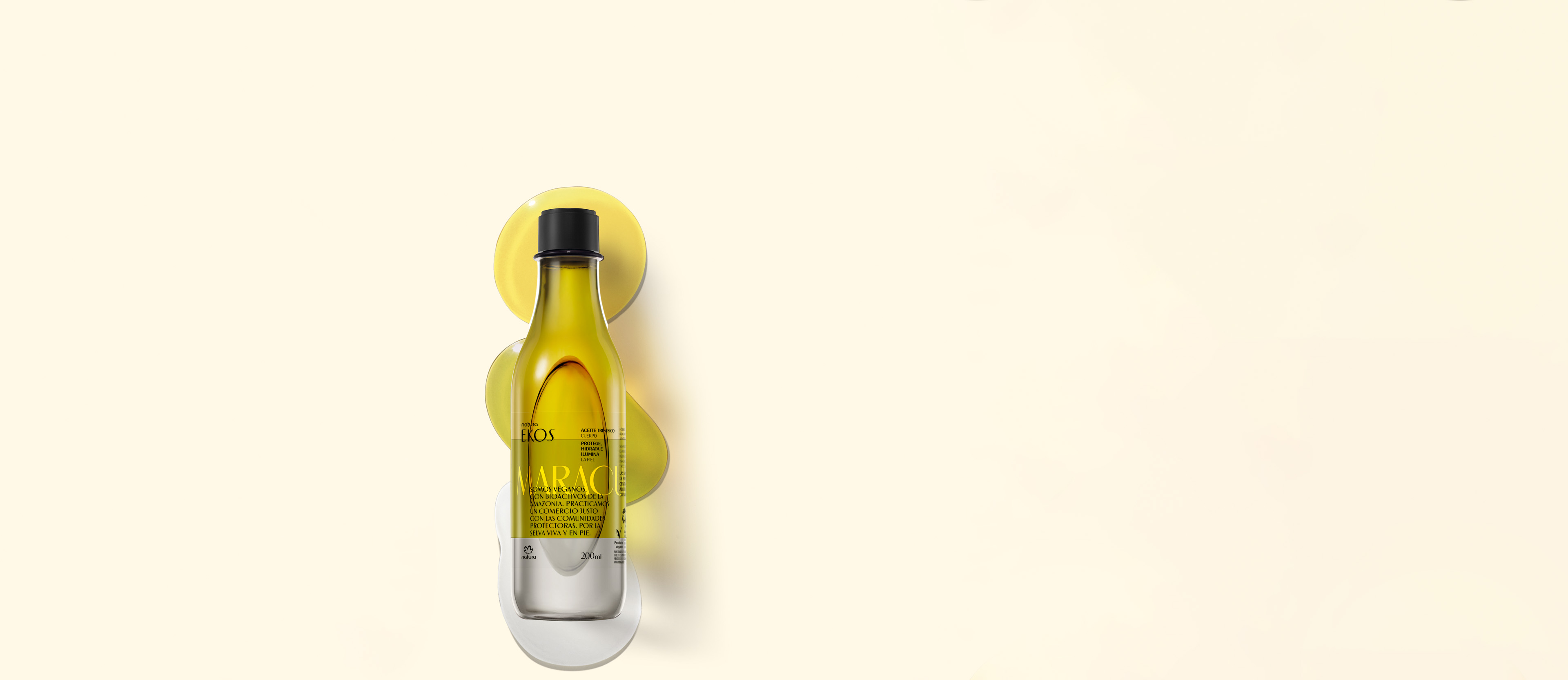 Aceite trifásico corporal Ekos Maracuyá