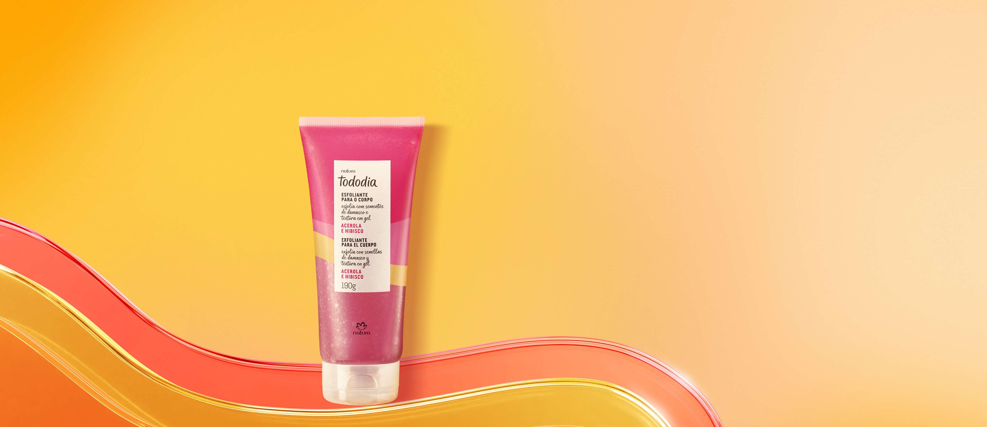 Exfoliante corporal Tododia Acerola e hibisco