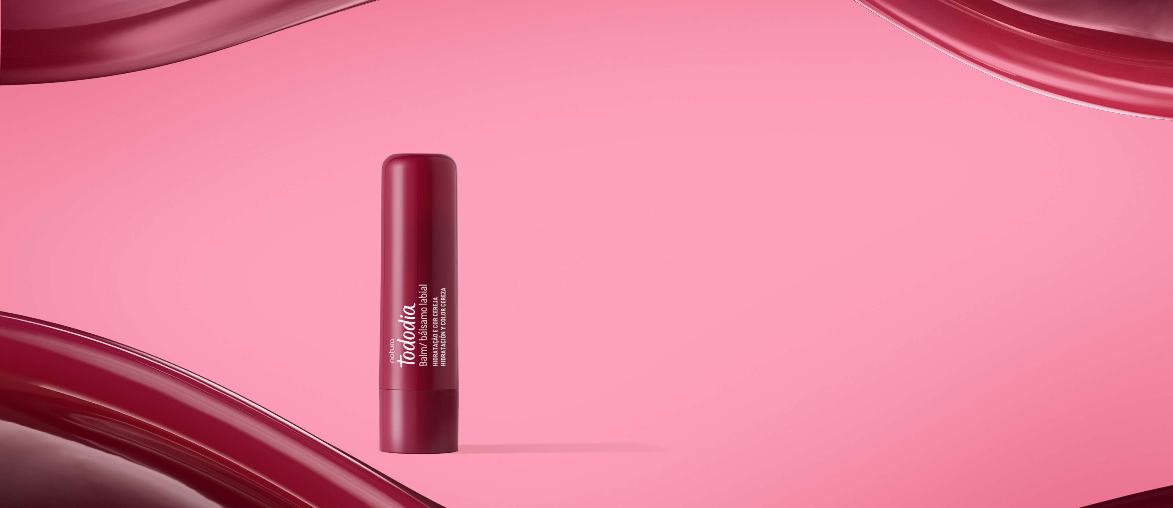 Bálsamo regenerador labial Tododia cereza y avellana