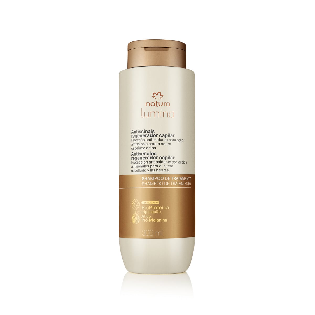 Shampoo de tratamiento Antiseñales Regenerador Capilar Lumina