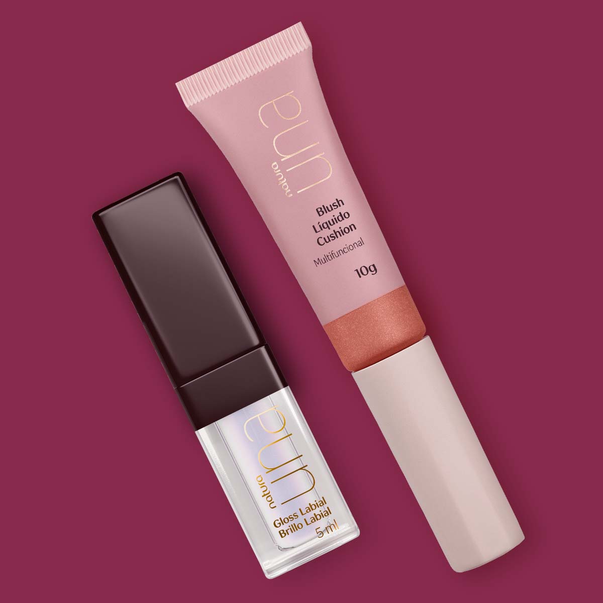 Regalo Una Dúo Radiante con Blush Peach