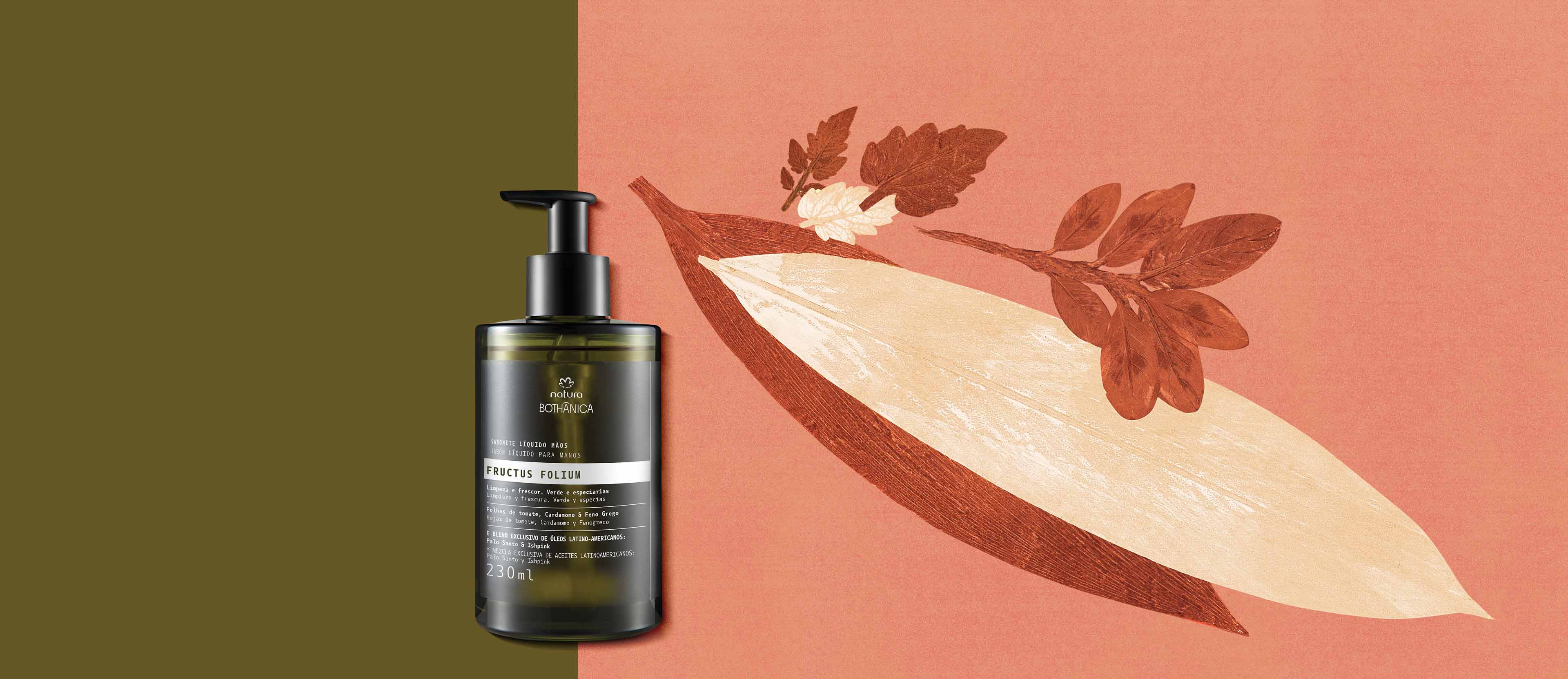 Jabón liquido para manos Bothanica Fructus folium