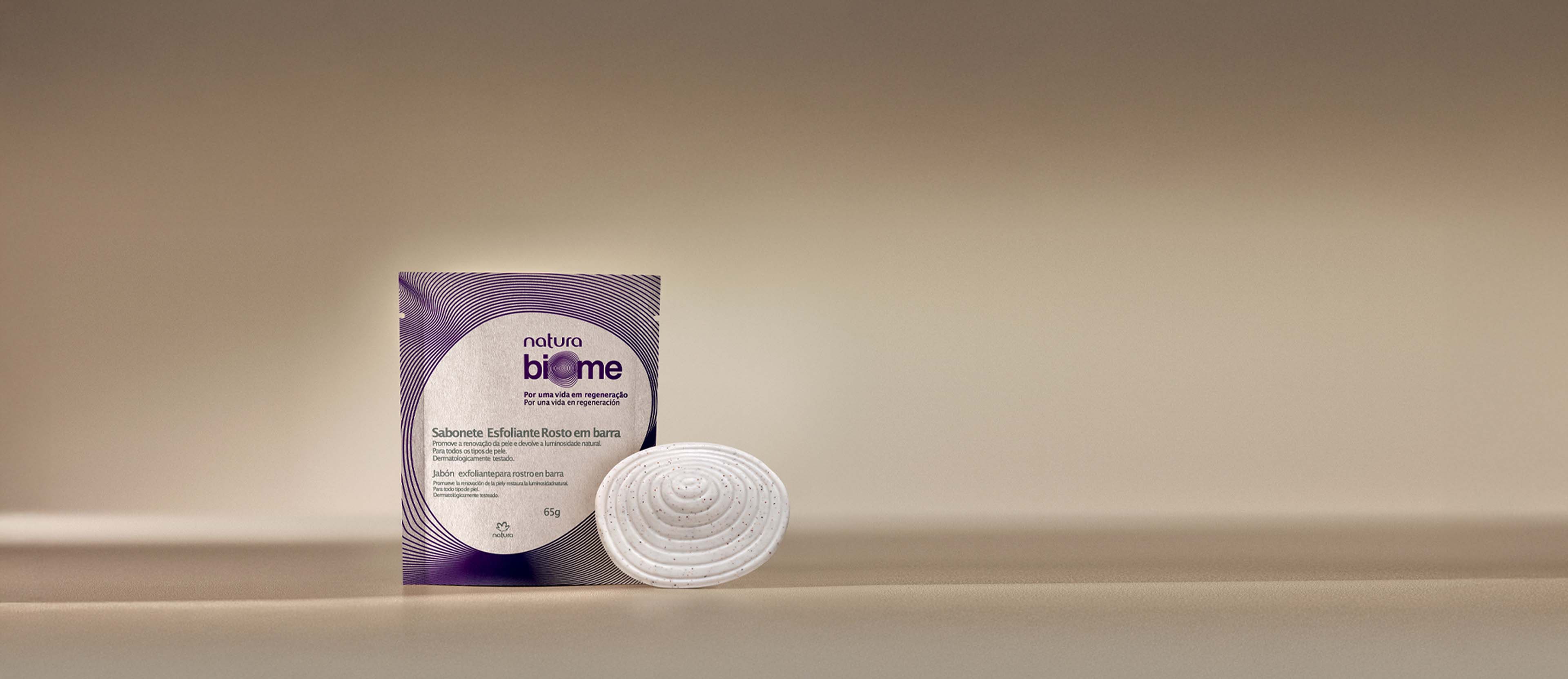 Jabón Facial Exfoliante Biome