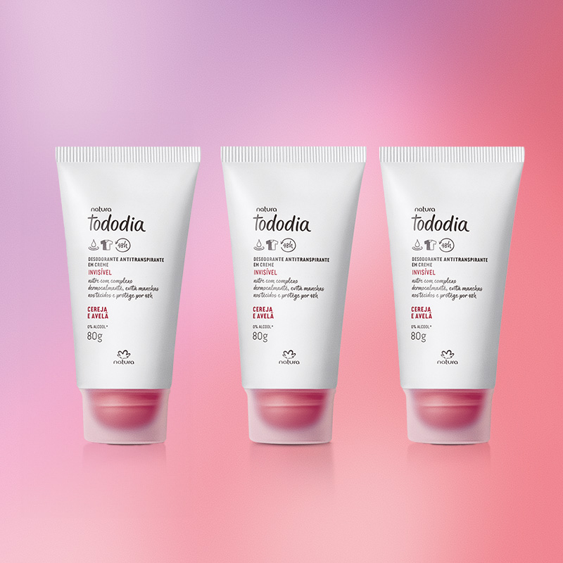 Kit Tododia Cereza y Avellana Deos Crema