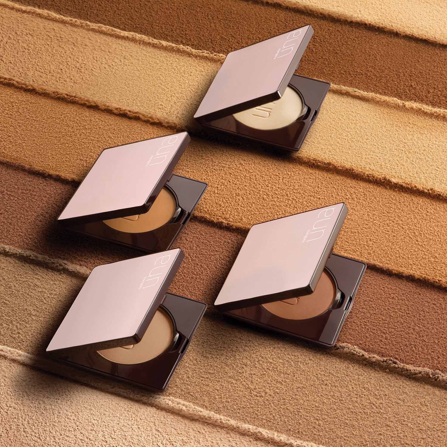Polvo compacto nude me UNA