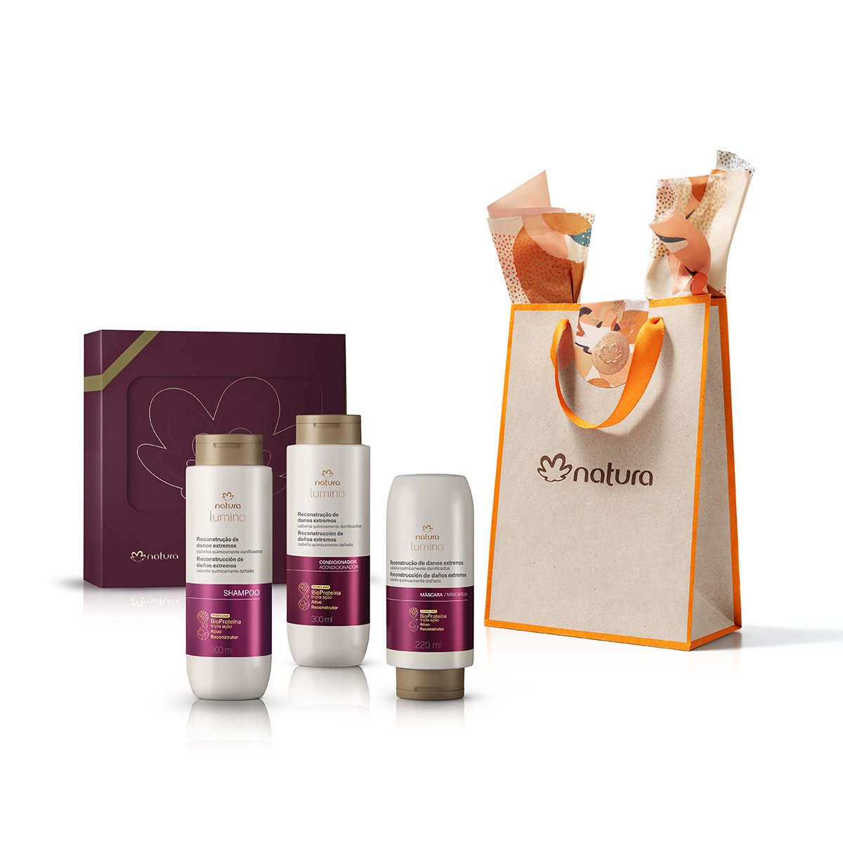 Regalo Rutina para Cabello Lumina Reconstrucción