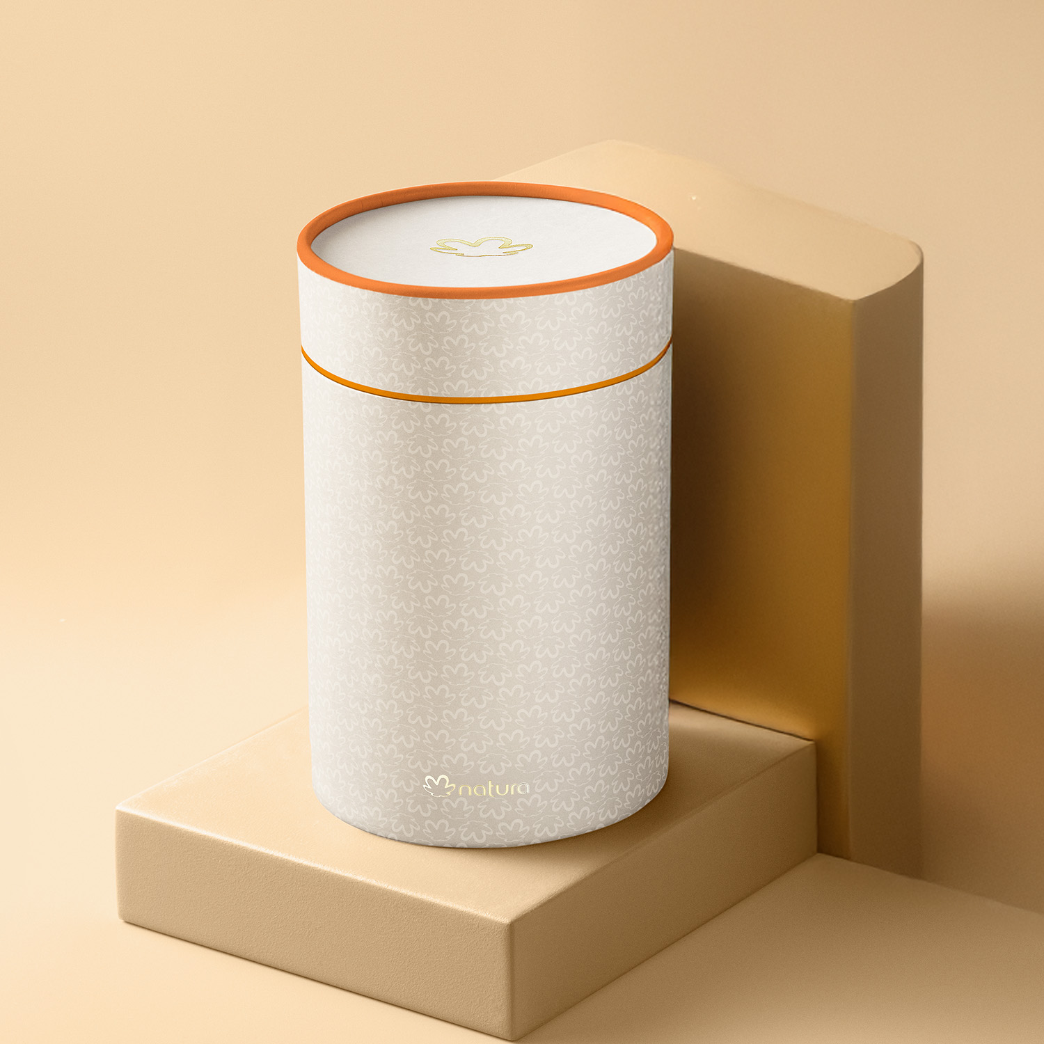 Caja de regalo redonda