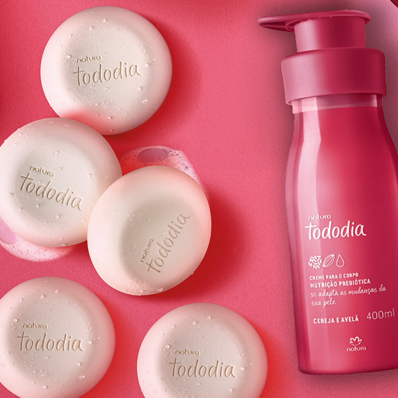 Kit limpieza hidratante Tododia Cereza y Avellana