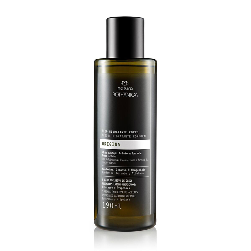 Oleo hidratante corporal Bothanica origins - 190 ml