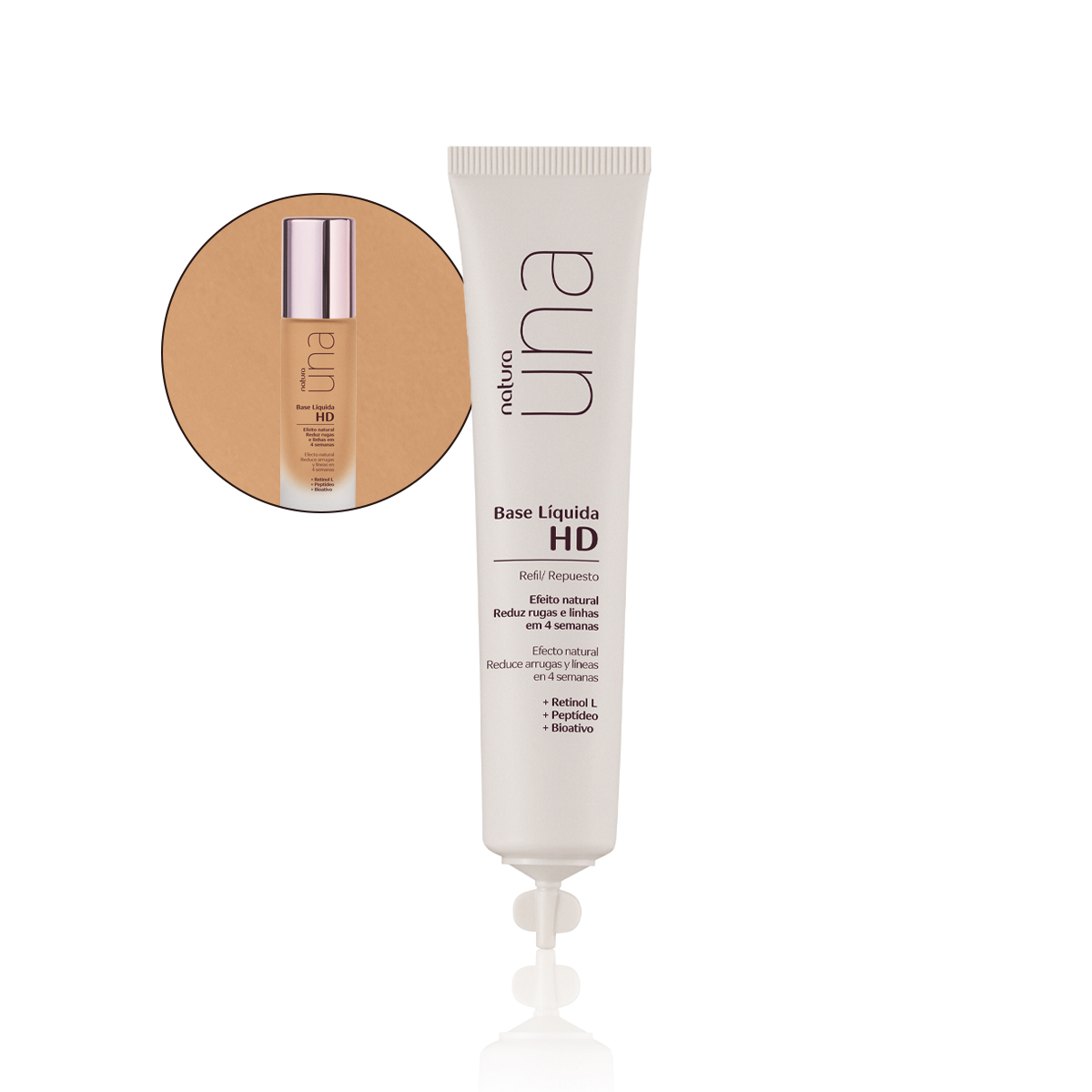 Repuesto Base L&iacute;quida HD Una 30 ml