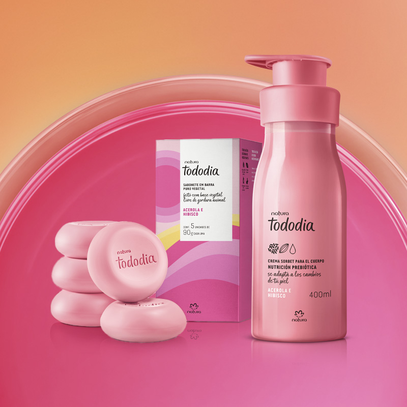 Kit básico Acerola e Hibisco Tododia