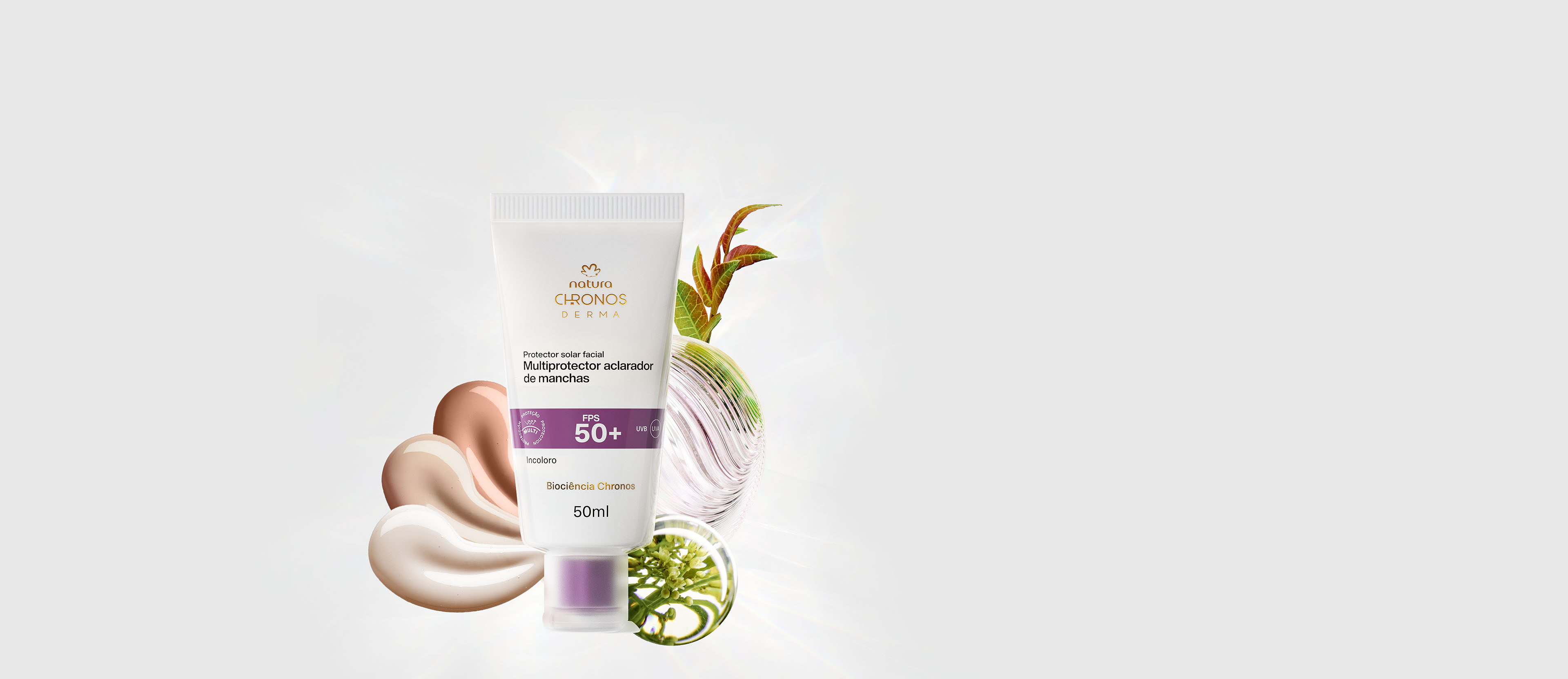 Protector Solar Facial Multiprotector Aclarador FPS 50+