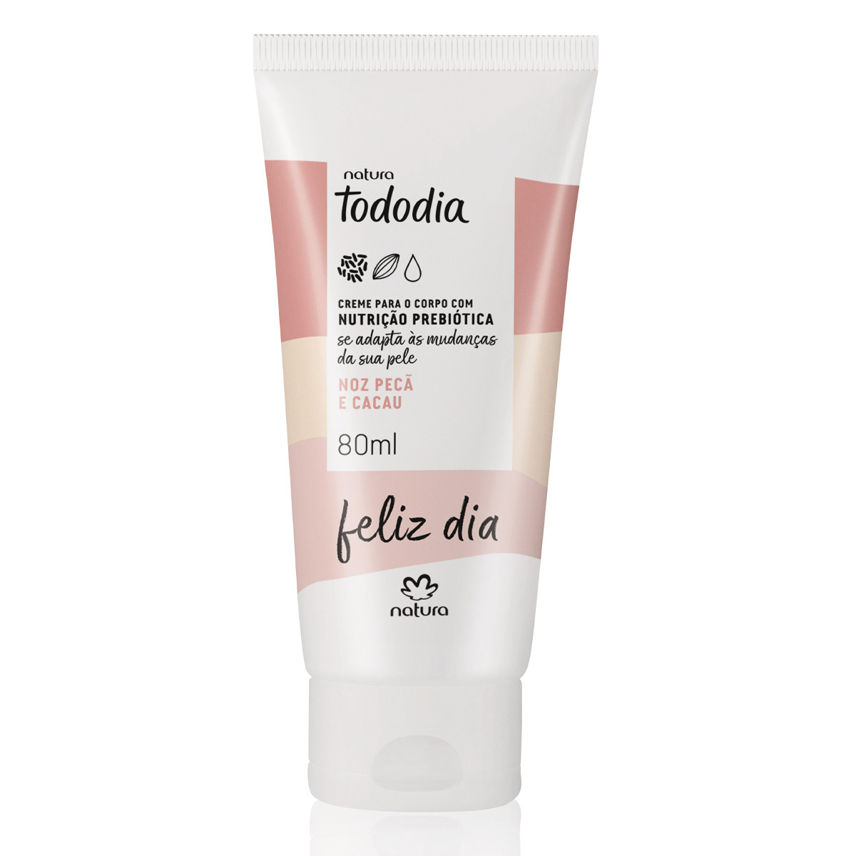 Crema Desodorante Nutritiva Corporal Tododia Nuez Pecán y Cacao