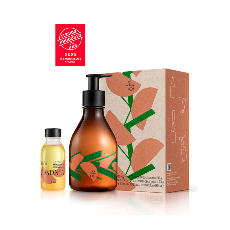 Hidratante corporal concentrado Ekos castaña - 30 ml
