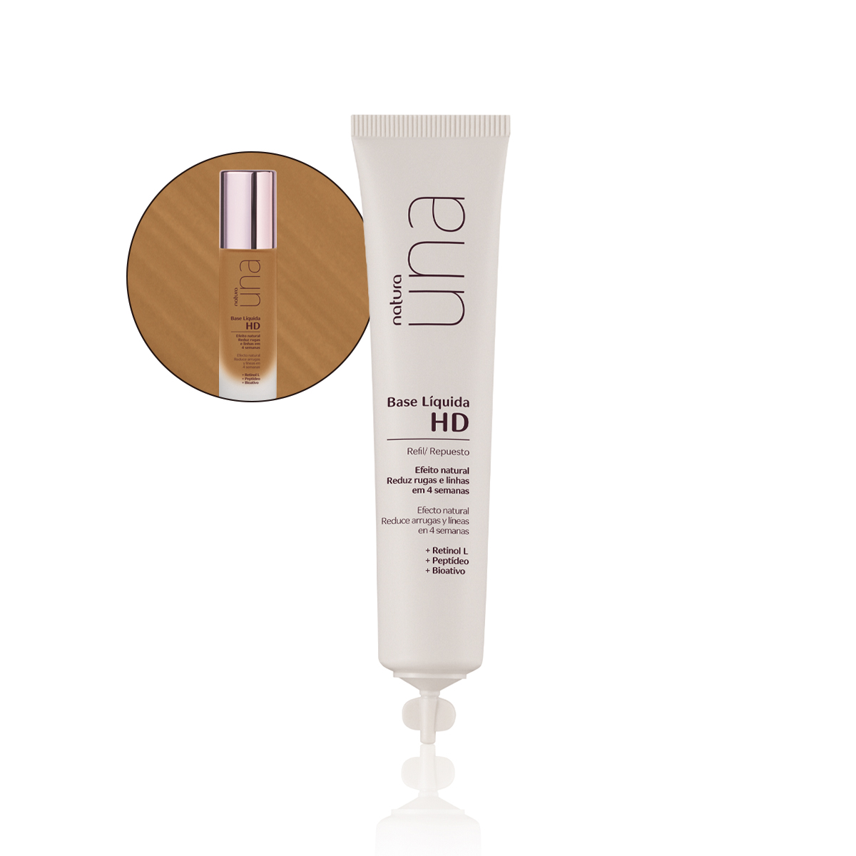 Repuesto Base L&iacute;quida HD Una 30 ml